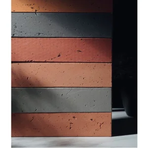 Custom Clay Red Bricks Facing Brick Flexible Stone for Building Exterior Wall