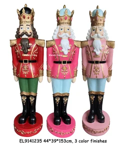 China Resin Nutcracker Statues