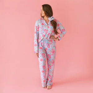 Women's Floral Printed Bamboo Pajamas