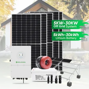 Sistema Solar Off Grid Sistema de Energia Solar Fotovoltaica