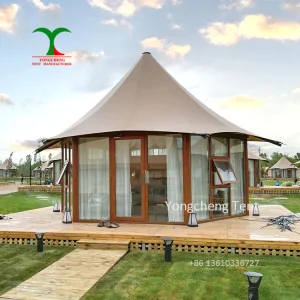 All Weather Outdoor Glamping Tents Four Season Safari