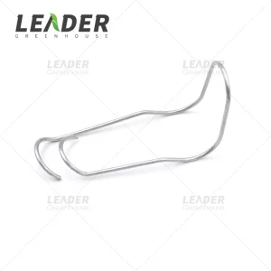 Steel Wire Buckles Greenhouse Agricultural Support Pressure Spring Steel Pipe Top Clip Flower Support