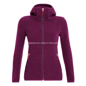 Stylish Women's Insulation Jacket - Warm Knit Fleece Outerwear