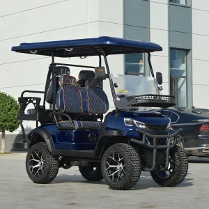 Multi Functional Off Road Golf Cart 4 Seats with Anti-Slip Seats 60V Powerful Motor for Golf Course Private Estate