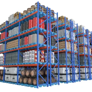 Pallet Multilevel Racking Heavy Duty Warehouse Storage Shelf System Warehouse Stacking Pallet Rack