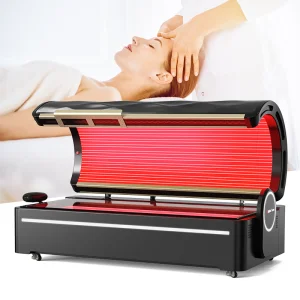 Skin Whitening Infrared LED Light Therapy Bed Full Body 660nm 850nm Collagen Red Light Therapy Bed