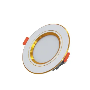 5W 7W Modern Golden Rim LED Downlight