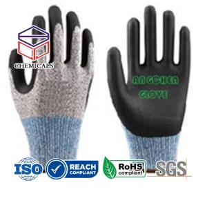 Nitrile Foam Latex Nylon Waterproof Chemical Resistant Cut Resistant Safety Electrical Work Workplace Workforce Workwear Labor Industrial Work Working Glove