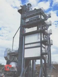 China Manufacture Cement Machine Asphalt Mixing Plant Portable Double Shaft Mixer Concrete Asphalt Batching Plant