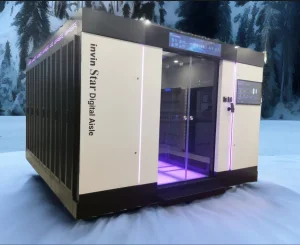 Advanced Cold Aisle Containment System for Efficient Data Center Airflow