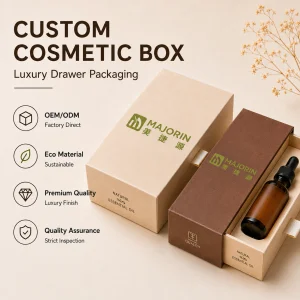 Custom Logo Luxury Eco-friendly Cosmetic Box