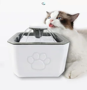 Factory Supply Automatic USB Powered Electric Pet Water Dispenser Functional Dog Bowl Cat Water Fountain