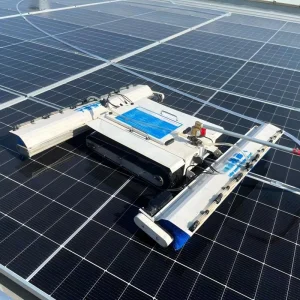 Automated Solar Panel Cleaning Robot for Effortless Maintenance
