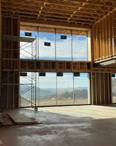 Triple Glazed Cheap Price Black Panoramic Floor to Ceiling Fixed Casement Big Picture Window