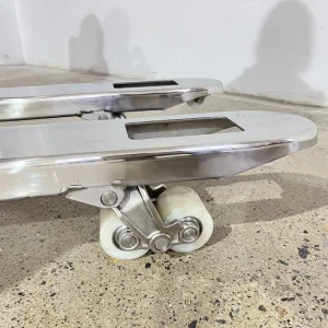 Hot Sale Food-Grade Stainless Steel Pallet Truck with Rust-Resistant Finish