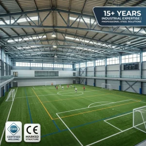 Indoor Football Pitch Steel Structure