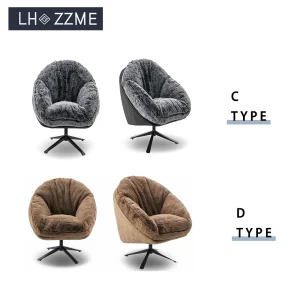 Tuochen Balcony Armchair with Modern Design for Small Spaces