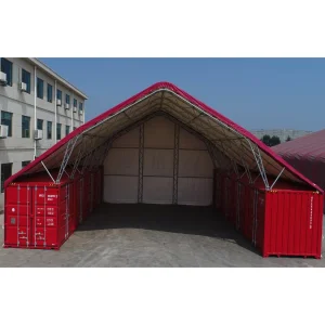 9.15X12X4.5m مبنى هيكل فولاذي مزدوج الدعائم لتخزين الحاويات