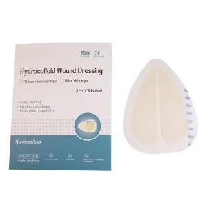 Thin Border Medical Postoperative Wound Care Hydrocolloid Dressing