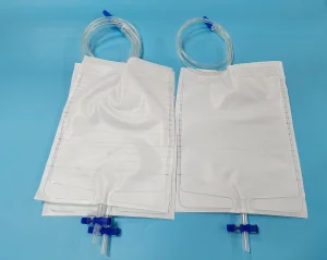 Premium 2L Hospital Urine Collection Bag - PVC-Free Solution