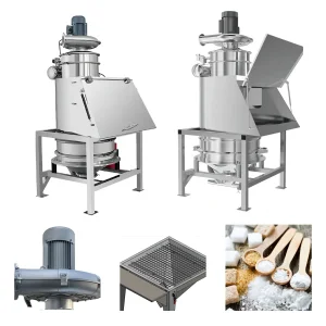 Unidade de Descarregamento Automático Higiénico para Alimentação de Pó e Grânulos