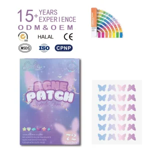 Colored Hydrogel Pimple Patch Wholesale Acne Treatment Accessory for Cosmetic and Personal Care Lines