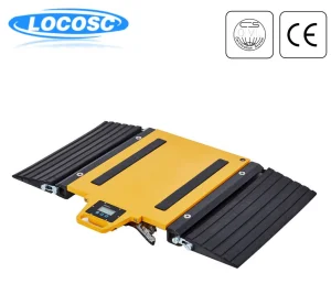 Locosc Portable Axle Digital Vehicle Truck Car Wheel Weight Bridges Weighing Scale