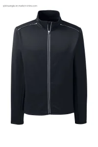 Men Poly Spandex Front Zipper Training High Neck Heavy Weight Outwear Casual Winter Antipilling Regulart Cut Adult Sports Hoodies