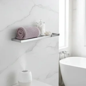 Luxury Rose Gold Hotel Bathroom Towel Rack Set Stainless Steel 304 Modern Towel Rack