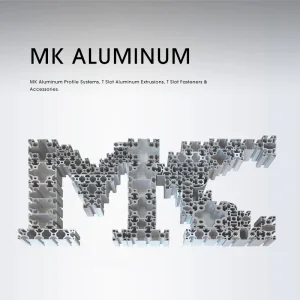 Mk T Slot Aluminum Extrusion Profile Silver Anodized for Automation Assembly Line Conveyor
