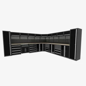 OEM Custom Rolling Tool Cabinet Professional Industrial Rolling Tool Cabinet Modular Garage Storage Cabinets Jzd Multi-Drawer