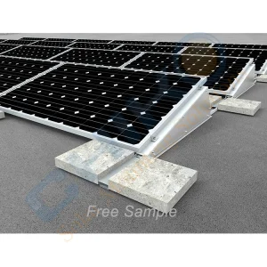 Best Ballasted Solution for Flat Roof Mounting Polycrystalline and Monocrystalline Silicon Solar Panels for Home Use