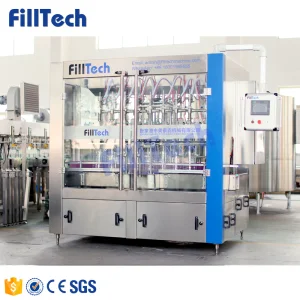 Automatic Piston Filling Machine 8 Head Detergent Filling Machine Linear Type Tomato Paste Filling and Sealing Packing Machine