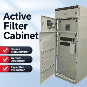 Active Harmonic Power Filter Cabinet Type Reactive Power Compensation Distribution Equipment Real Time Dynamic Power Factor
