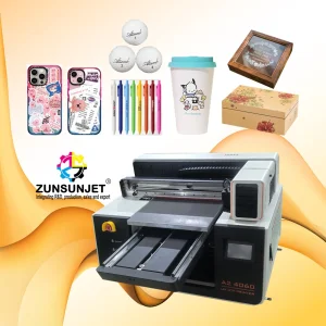Digital A2 UV LED Printer Direct to Substrates Inkjet Printer for Printing on Bottle