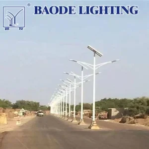 Factory Direct IP67 Bridgelux 6m30W Solar LED Street Lighting System Price