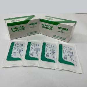 High-Quality Nylon Suture Pds Surgical Suture Set with Needle for Absorbable Medical Wound Closure and Healing