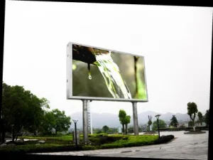 High Brightness Outdoor Single Color P10 Module IP65 LED Text Billboard Display