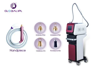 Máquina de Remoção de Tatuagem a Laser Q-Switch ND YAG, Peeling de Carbono, Equipamento de Laser para Salão de Cuidados com a Pele