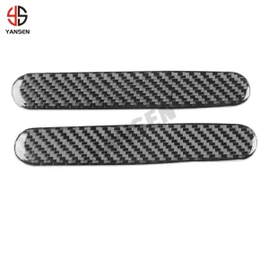 Carbon Fiber Exterior Door Handle Trim Stickers for Jaguar F-TYPE 2013-2022 Auto Interior Accessories