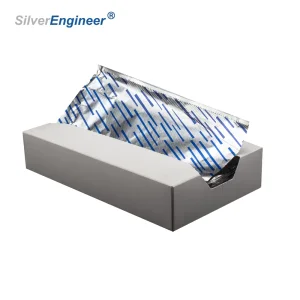 Aluminum Foil Factory Custom Wholesale Food Grade Pre-Cut Pop-up Foils Sheet for Food Packaging