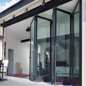 Outdoor Aluminum Folding Door Industrial Aluminium Profile for Modern Style Glass Doors