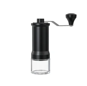 Premium Adjustable Manual Coffee Grinder with Glass Jar