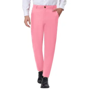 Quick Dry Oversized Stylish Men's Latest Design Solid Color Chino Pants Slim Fit Casual Stylish Soft Cotton Chino Pants Mens
