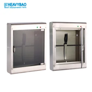 Heavybao UV Sterilizer Cabinet Tableware Disinfection Box with Fence Rack Household Small Sterilization Device