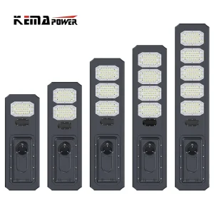 Controle Remoto à Prova d'Água IP65 Externo 300W 400W 500W 600W Iluminação de Rua Solar Inteligente LED