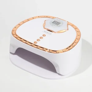 2025 New Design RGB Shining UV LED Nail Lamp with White Diamond