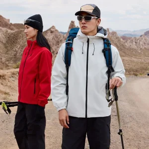 Lightweight Hooded Outdoor Coat