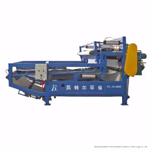 New Sludge Dewatering Machine for Metallurgy Sludge Treatment