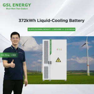 GSL Energy Utility Scale Battery Storage System 372kwh